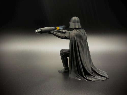 Darth Vader Pen Holder, 3D Printed Star Wars Desk Organizer, Custom Pencil Holder, Office Desk Decoration, Gift for Star Wars Fans